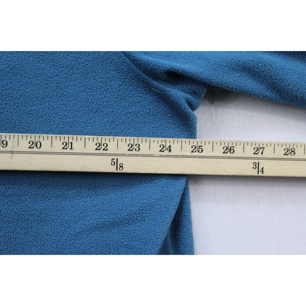 The North Face Men Blue Sweater Quarter Zip Long Sleeve Mock Neck Size XXL